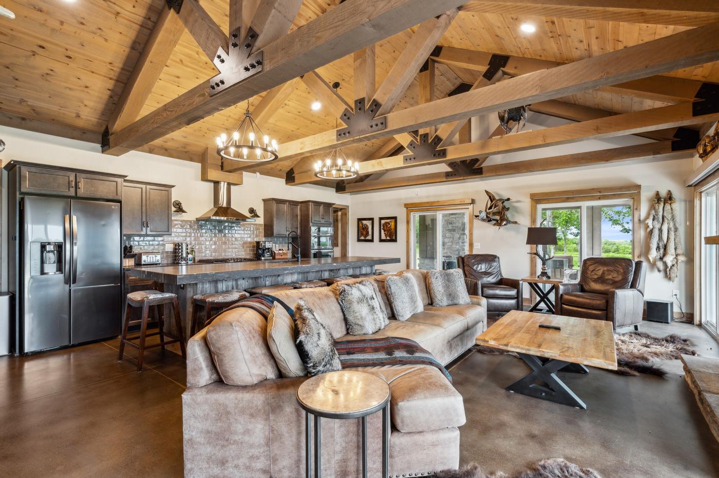 Great room open concept